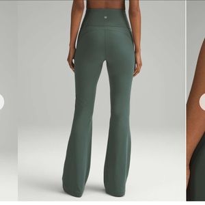 Lululemon groove super high rise flared pant nulu